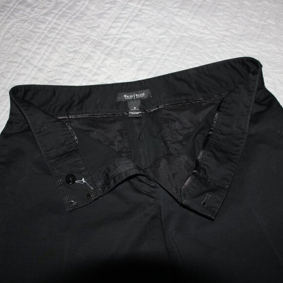 White House Black Market Pedal Pushers Size 8 Black - Picture 4 of 9